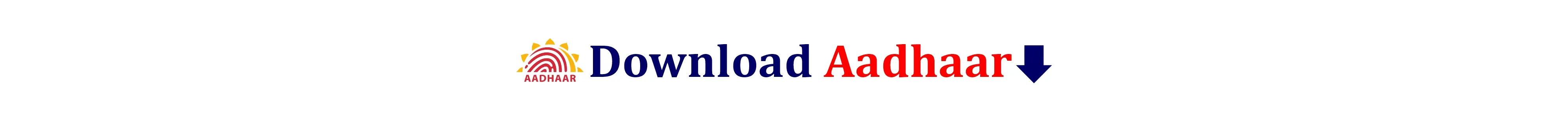 Aadhaar Card Banner